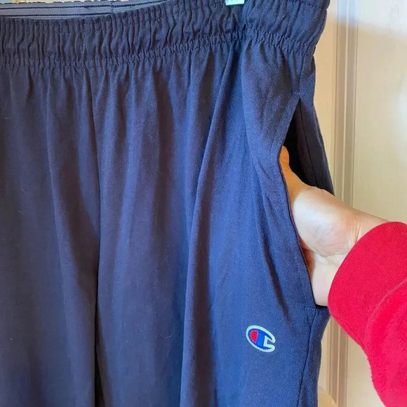 Champion Cozy Casual Pull On Blue Joggers Pants Pockets Unisex Adult Plus 2XL - Picture 7 of 7